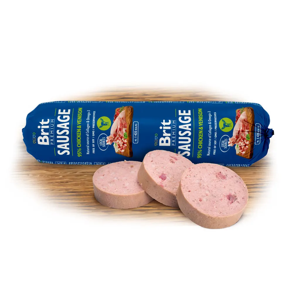 Brit® Dog Sausage Chichen & Venison 800gr