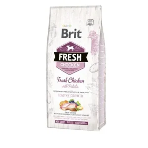 Brit Fresh® Dog Chicken Junior Healthy Growth 12kg