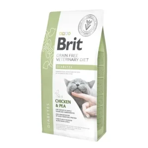Brit VD® Grain Free Cat Diabetes Chicken & Pea 2kg