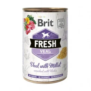 Brit Fresh® Dog Veal With Millet κονσέρβα 400gr