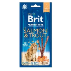 Brit Premium® Cat Sticks Salmon & Trout 3τμχ