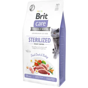 Brit Care® Cat GF Sterilized Weight Control Duck & Turkey 7kg (Β’ Διαλογής)