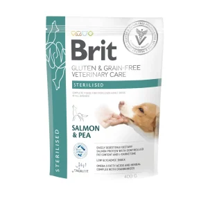 Brit VC® GF Dog Sterilised Salmon & Pea 400gr