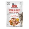 Brit Care® Cat Pouches Fillets In Gravy Sterilized Duck 85gr