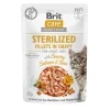 Brit Care® Cat Fillets In Gravy Sterilized Salmon & Tuna 85gr