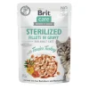 Brit Care® Cat Pouches Fillets In Gravy Sterilized Turkey 85gr