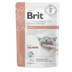 Brit VD® GF Cat Fillets in Gravy Pouches Renal 85gr