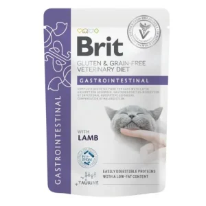 Brit VD® GF Cat Fillets in Gravy Pouches Gastrointestinal 85gr