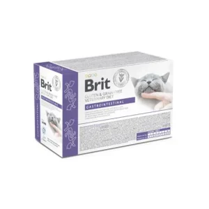 Brit VD® GF Cat Fillets in Gravy Pouches Gastrointestinal 85gr