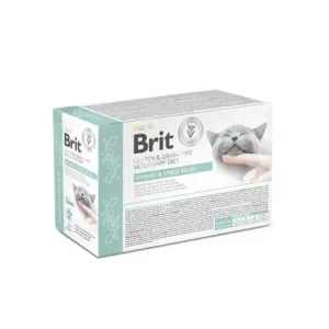 Brit VD®Cat Fillets in Gravy Pouches Urinary & Stress Relief 85gr
