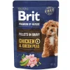Brit Premium By Nature® Dog Chicken & Green Peas Φακελάκι 85gr