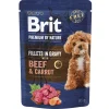 Brit Premium By Nature® Dog Beef & Carrot Φακελάκι 85gr