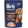 Brit Premium By Nature® Puppy Turkey & Carrots Φακελάκι 85gr
