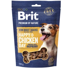 Brit Premium By Nature® Dog Snacks Happy Chicken-Rasberry 180gr