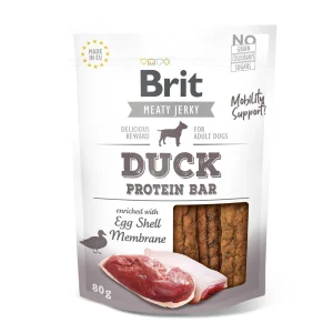 Brit® Dog Snack Jerky Protein Bar Duck 80gr