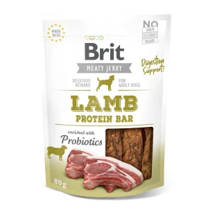 Brit® Dog Snack Jerky Protein Bar Lamb 80gr