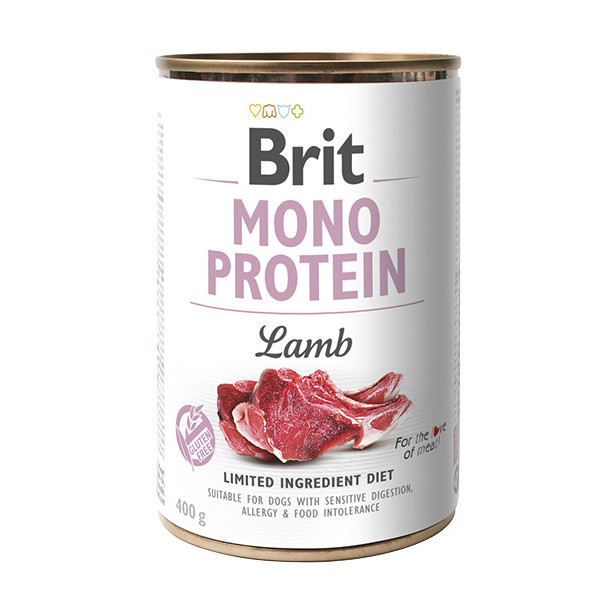 Brit 400gr τροφή σκύλου αρνί - μονοπρωτεϊνική τροφή σκύλου