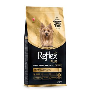 Reflex Plus 2kg υποαλλεργική τροφή σκύλου - Υποαλλεργική ξηρά τροφή για ενήλικους Yorkshire Terrier