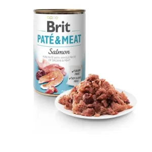 Brit® Dog Cans Pate & Meat Salmon 800gr