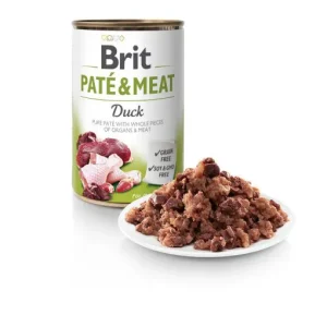 Brit® Dog Cans Pate & Meat Duck 800gr