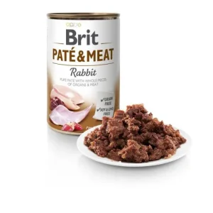 Brit® Dog Cans Pate & Meat Rabbit 800gr