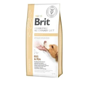 Brit VD® Dog Hepatic Egg & Pea 12kg
