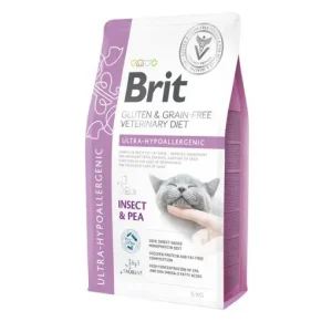 Brit VD® GF Cat Ultra-Hypoallergenic Insect & Pea 5gr