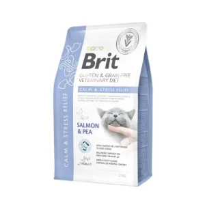 Brit VD® GF Cat Calm & Stress Relief Salmon & Pea 2kg