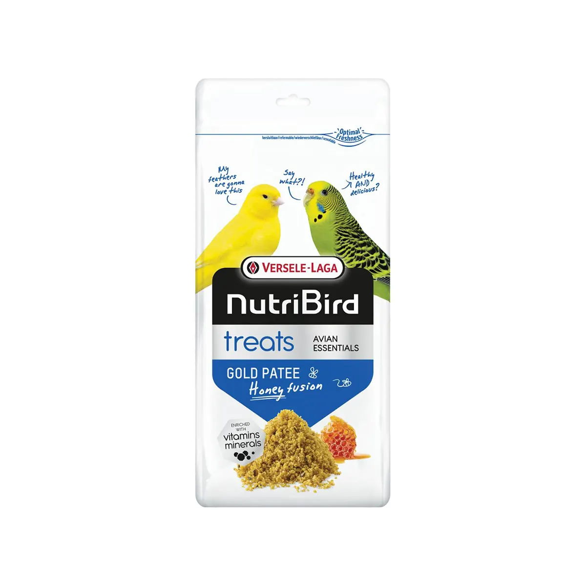 NutriBird Treats Gold Patee Honey Fusion Συμπληρωματική Τροφή για Πτηνά