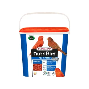 NutriBird Gold Patee Red Factor: Η Κορυφαία Αυγοτροφή για Έντονο Κόκκινο Χρώμα