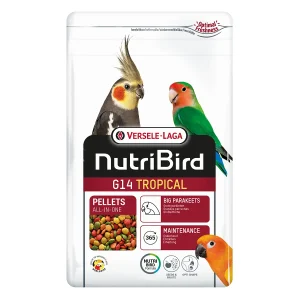 NutriBird G14 Tropical: Η Ισορροπημένη Διατροφή pellet για Μεσαίους Παπαγάλους