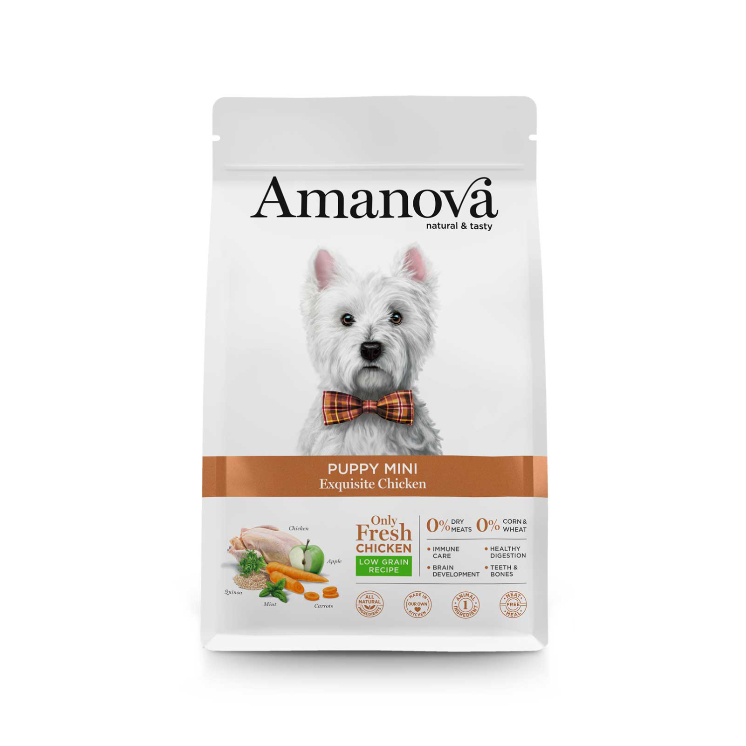 Amanova Puppy Mini με Φρέσκο Κοτόπουλο
