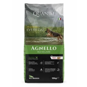 Quanim Every Day Agnello High Premium Ξηρά Τροφή Σκύλου με Αρνί & Ρύζι 12kg