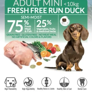 Arquivet Fresh Adult Mini Free Run Duck – Ημίυγρη Τροφή με Πάπια 2,5kg