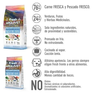 Arquivet Fresh Senior & Light Turkey & White Fish 2,5kg