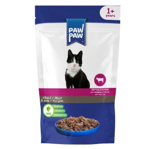 PawPaw Jelly Adult Beef 85g – Υγρή τροφή γάτας με μοσχάρι σε ζελέ