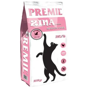 Premil Cat Food Zina 18kg – Ξηρά τροφή γάτας με κοτόπουλο και συκώτι